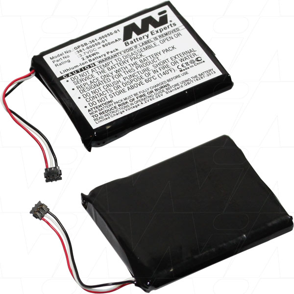 MI Battery Experts GPSB-361-00050-01-BP1